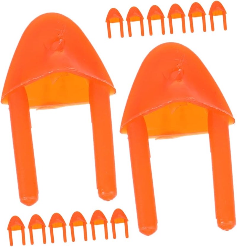 150PCS Plastic Chicken Beak Parts For DIY Stuffed Animal Dolls Craft Accessories - Image 1