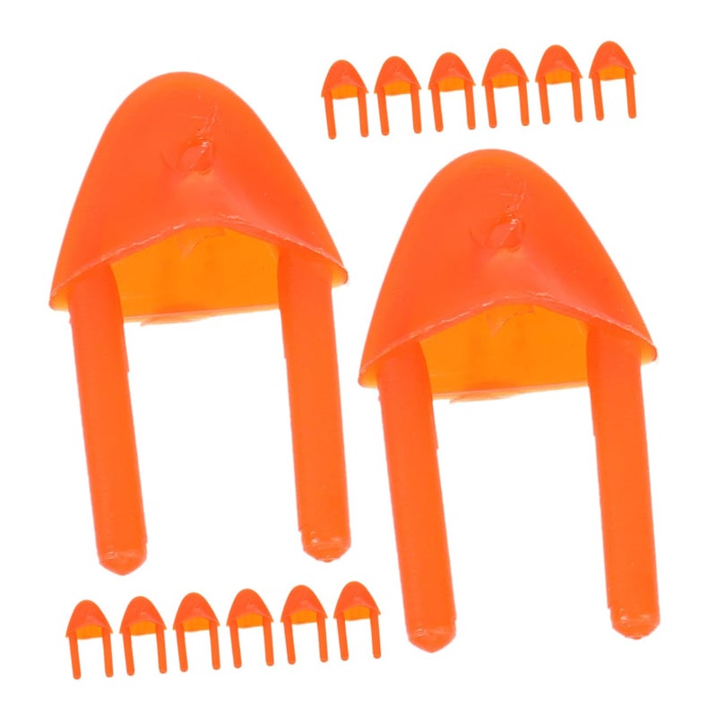 150PCS Plastic Chicken Beak Parts For DIY Stuffed Animal Dolls Craft Accessories - Image 2