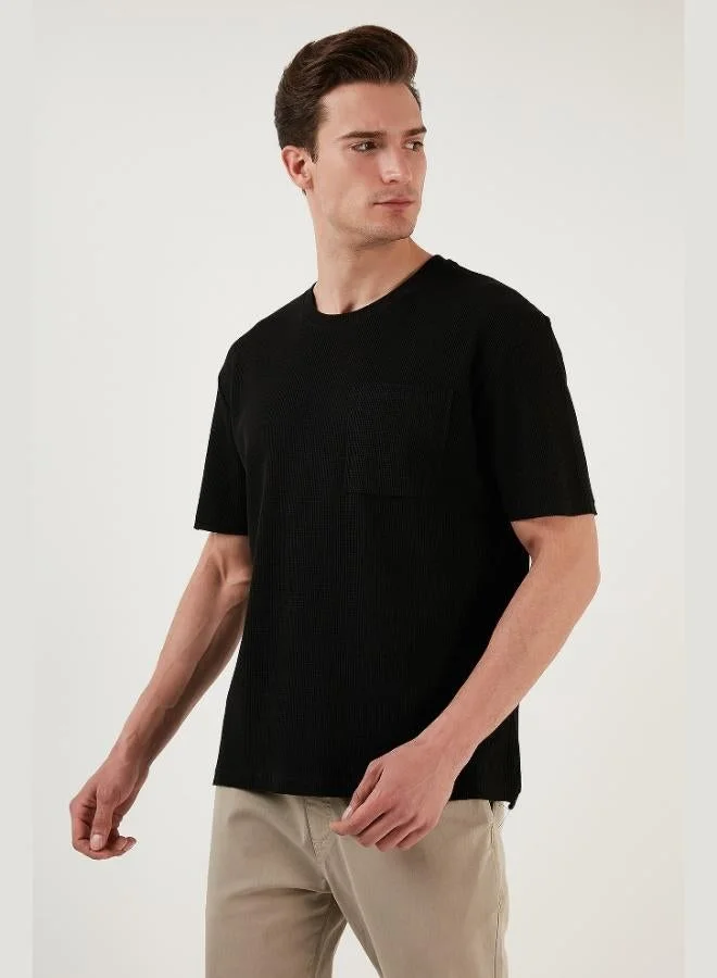 Buratti  Buratti Cotton Casual Cut Single Pocket Crew Neck T Shirt Men's T SHIRT 5902642 for Men | Best Price UAE