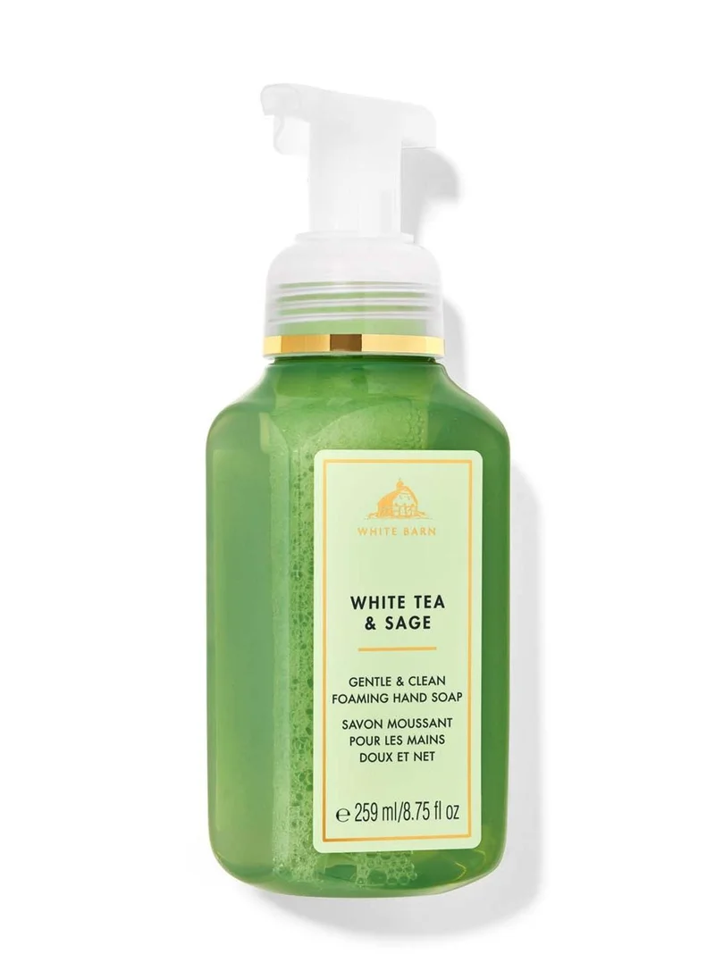 Bath & Body Works White Tea & Sage Gentle & Clean Foaming Hand Soap