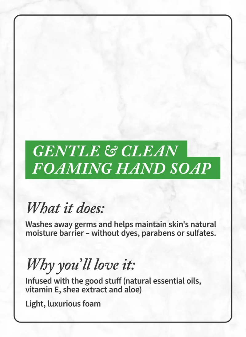 Bath & Body Works White Tea & Sage Gentle & Clean Foaming Hand Soap