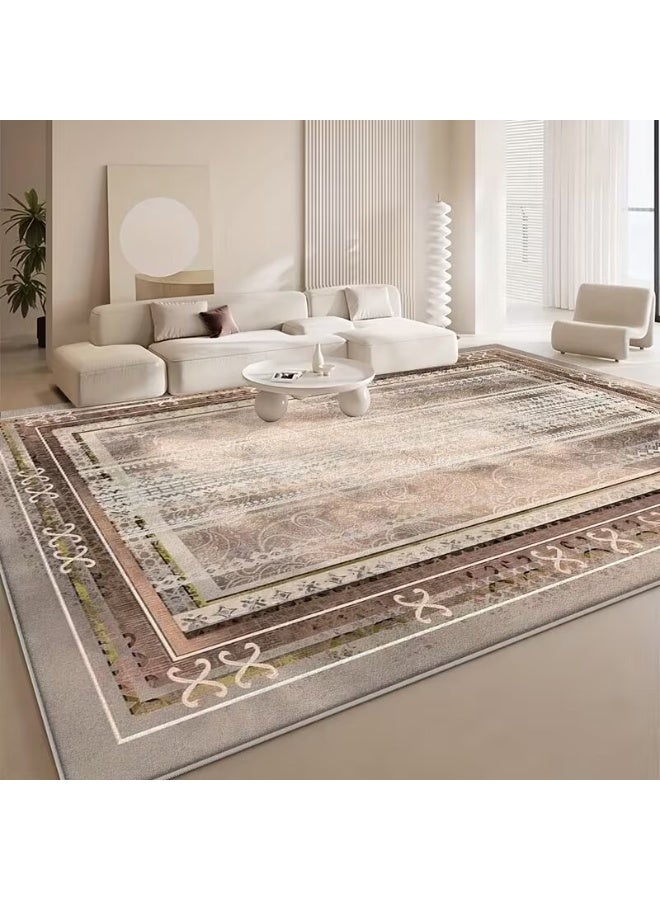 حافظة سجاد للاستخدام الداخلي/الخارجي  ، مستطيلة، سمك 0.25 سم سهلة التنظيف، مثالية لغرف النوم وغرف المعيشة وغرف الطعام - Image 1