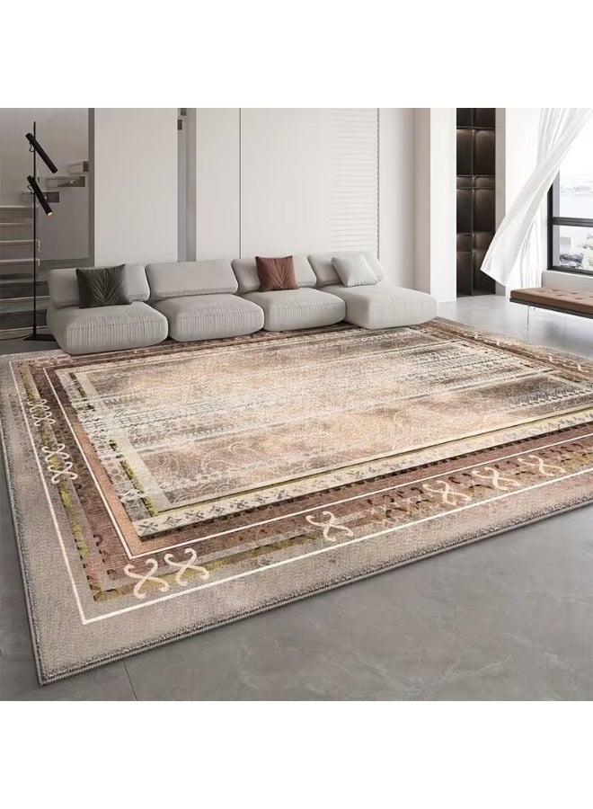 حافظة سجاد للاستخدام الداخلي/الخارجي  ، مستطيلة، سمك 0.25 سم سهلة التنظيف، مثالية لغرف النوم وغرف المعيشة وغرف الطعام - Image 4