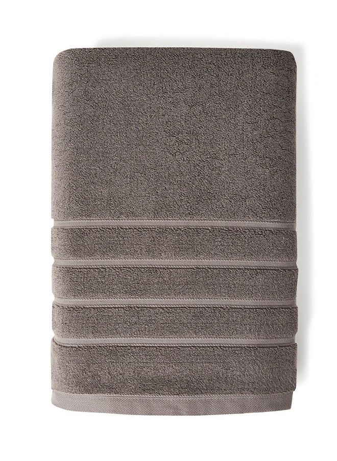 Towel Vision -Bath Sheet 640 GSM 100% Cotton Terry 80x160 cm Luxury Feel Soft & Fluffy Super Absorbent -Quick Dry -Light Grey - pzsku/ZCEDD91F7C759BB4EE9C5Z/45/_/1667826577/6710596e-b371-44cf-9cd4-d7388f10cc35