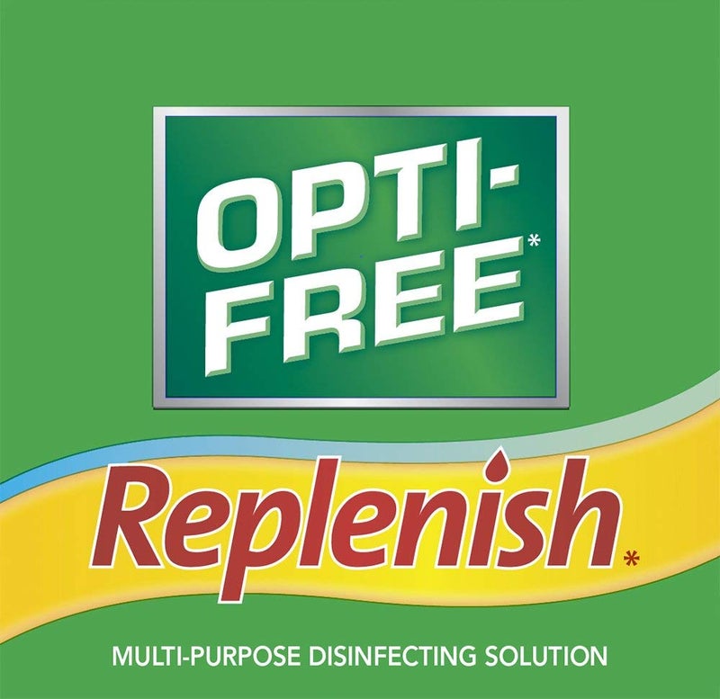 Opti-Free Replenish Multi-Purpose Disinfecting Solution With Lens Case, 10 Fl Oz