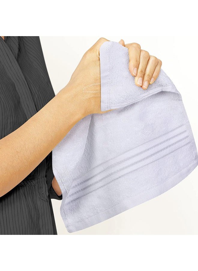Utopia Towels 12 Pack Premium Wash Cloths Set, 12 by 12 Inches, 100% Cotton Ring Spun, Highly Absorbent and Soft Feel Washcloths for Bathroom, Spa, Gym, and Face, White - Image 4