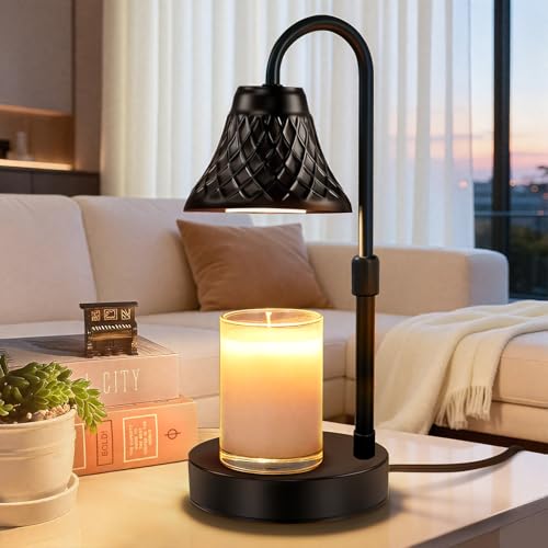 Banbanda Adjustable Candle Warmer Lamp with Timer: Birthday Gifts for Women fits All Candle Jar Home Decor - Wax Warmer for Scented Wax Gifts for Women - Image 1