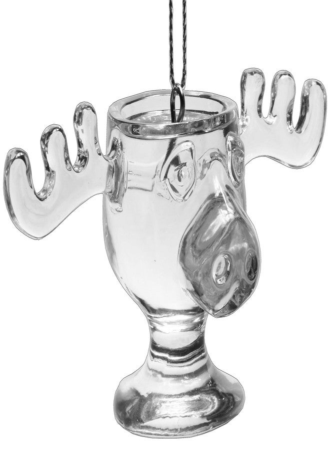 Tree Buddees Moose Face Funny Christmas Ornament Decoration - Image 1