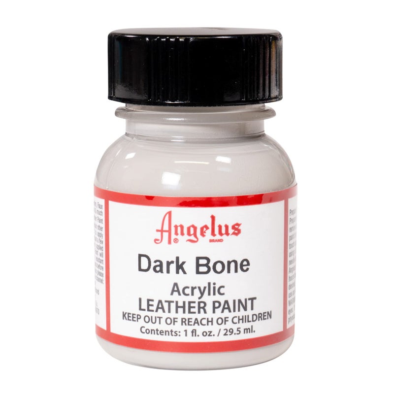 Angelus Acrylic Leather Paint 1 Fl Oz Pack of 1 Dark Bone - Image 2
