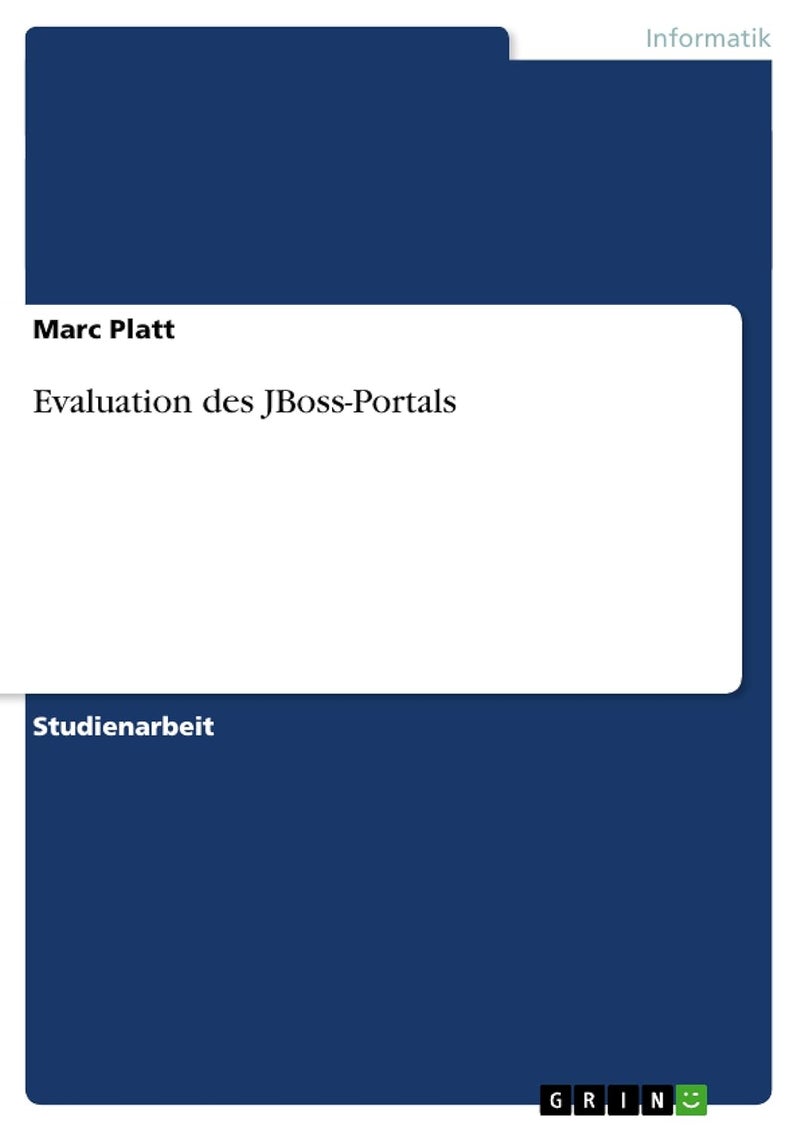 Evaluation des JBoss-Portals