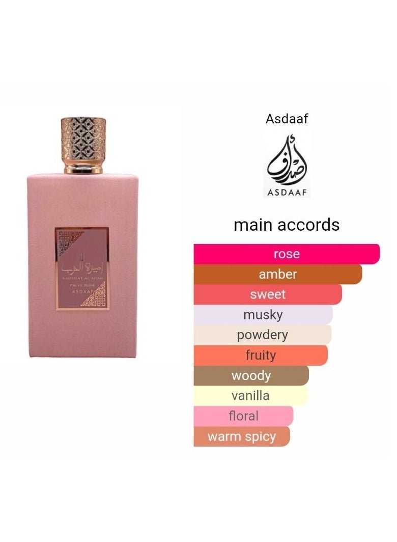 ASDAAF Ameerat Al Arab Prive Rose Eau De Parfum For Women - 100ml  - Image 3