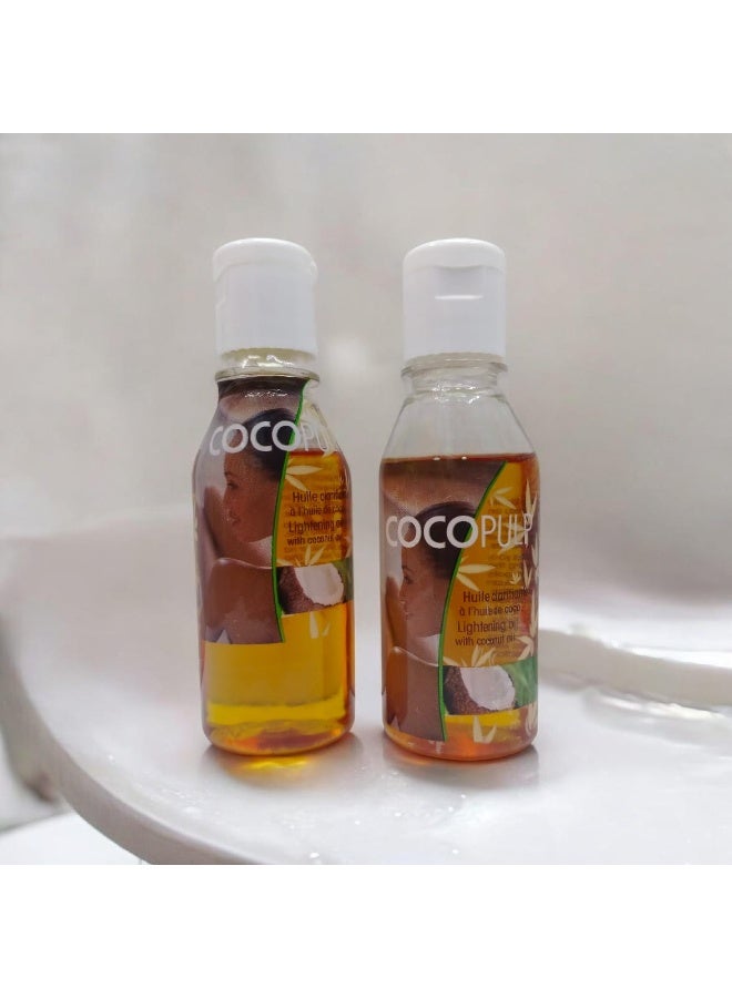 COCOPULP Coco Pulp Lightening Face Oil Coconut 2PC COMBO – Hydrating & Brightening 2x50ml - Image 1