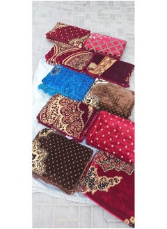 ALSAQER Alsaqer Turkey Premium Quality Majlis Mat | Majlis Carpet (1.4x2 Mtr) | Soft, Shine, Desert Mat, Camping Mat, Picnic Mat, Camping Rug, Travel Mat, Rug for Living Room, Office - Assorted Design  - Image 2