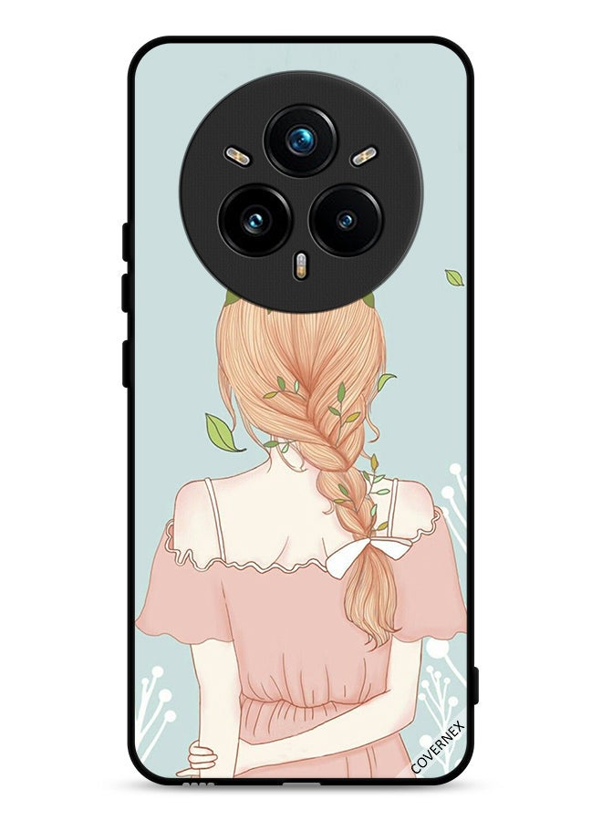 Covernex Realme 14 Pro Plus 5G Protective Case Cover Standing Girl Looking Cute