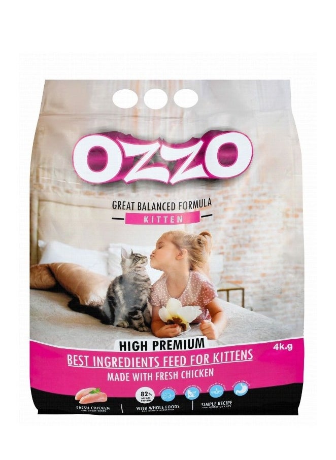 OZZO Dry Food with Chicken for Sensitive Kittens 4kg 