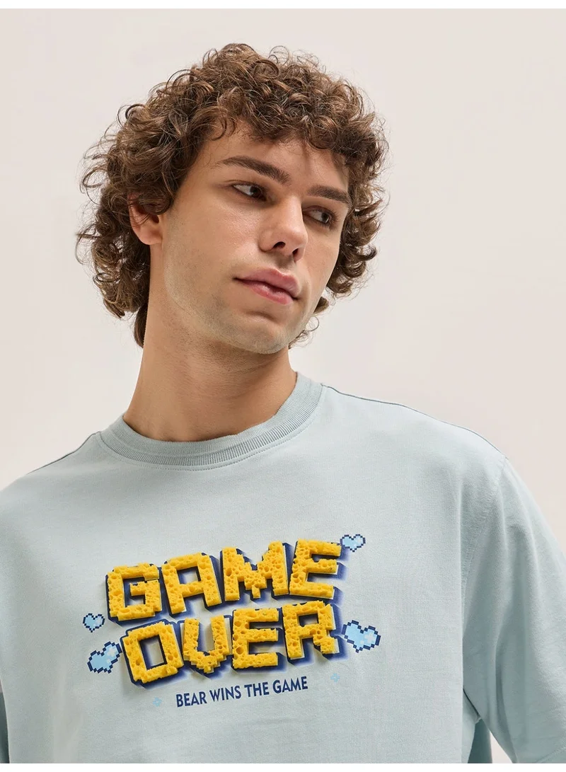 THE BEAR HOUSE  Men’s Cotton T-Shirt – Soft, Breathable & Comfortable, Perfect for Casual Wear, Ideal for Everyday & Summer for Men | Best Price UAE