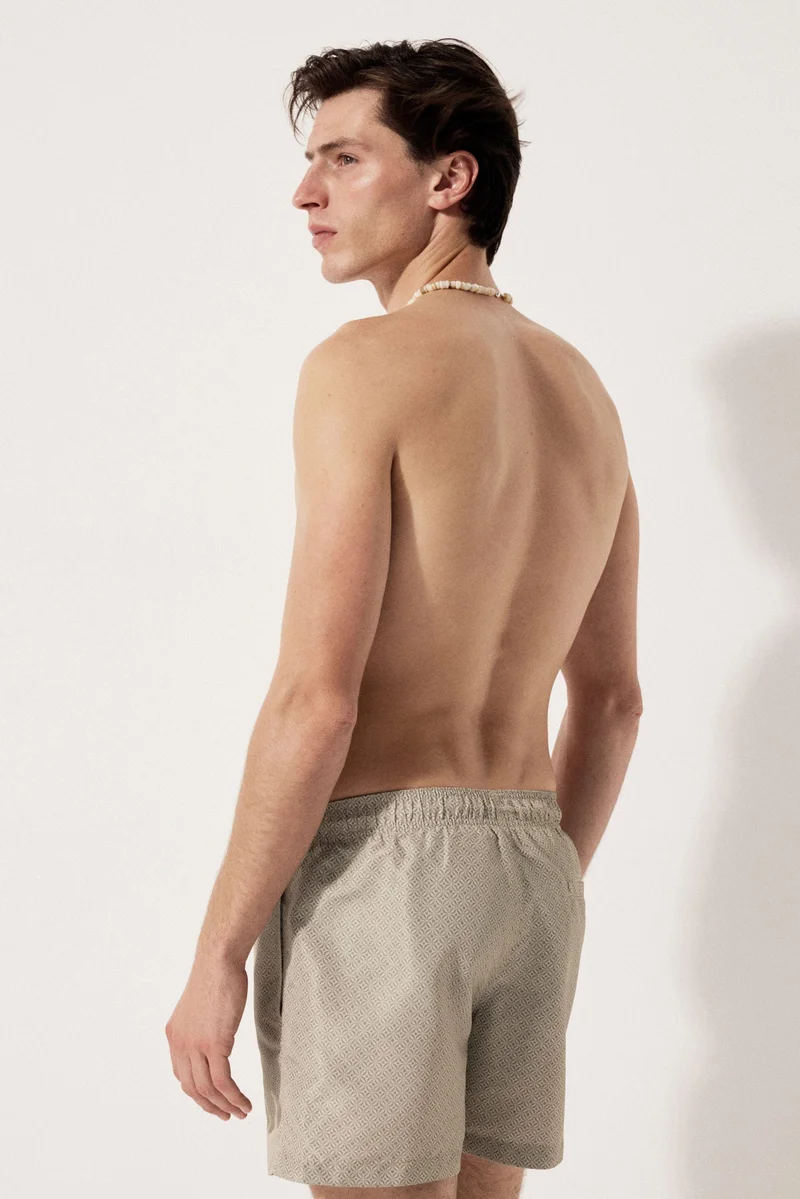 H&M Patterned swim shorts