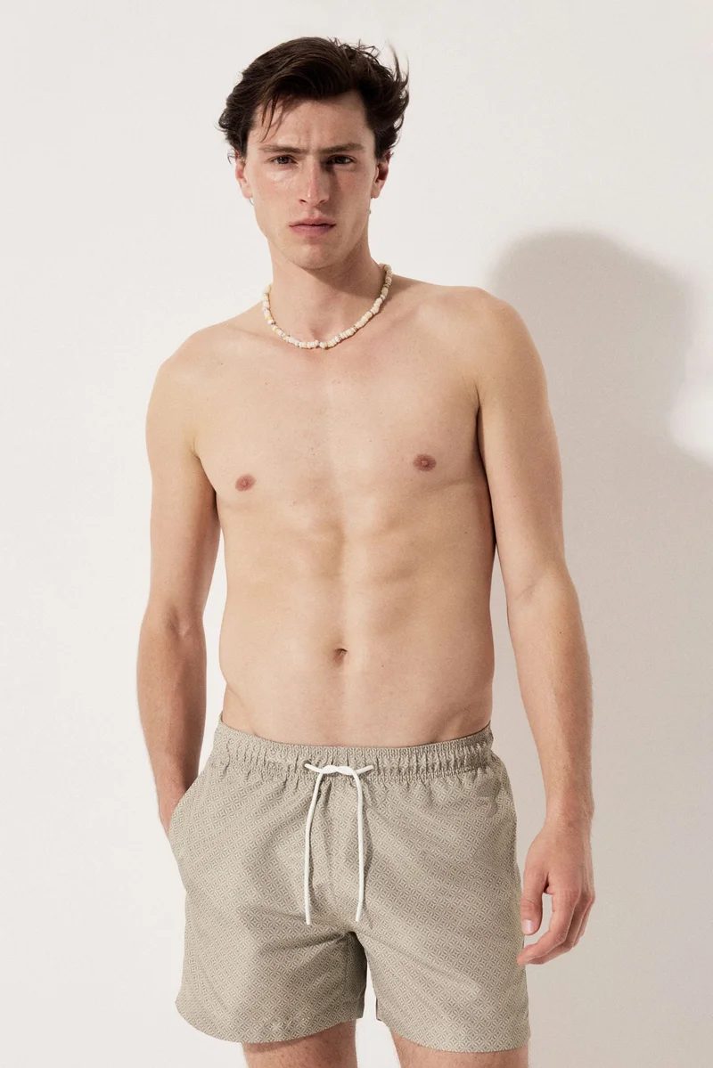 H&M Patterned swim shorts
