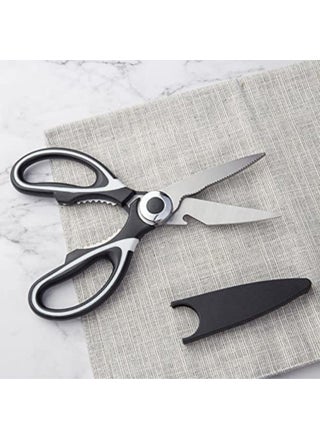 Sheathed Kitchen Scissors Multi-Purpose Meat Fish Chicken Pastry Vegetable Cutting Scissors Food Scissors 21 cm - pzsku/ZCEDE517E314AE3B7E767Z/45/_/1726913833/df07ac51-b1d3-4623-83f3-023eeb1ec8fd