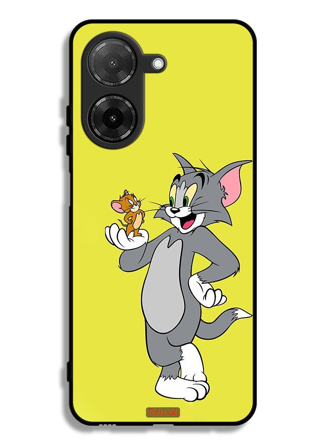 Tolwak Xiaomi Redmi A5 4G Protective Case Cover Tom And Jerry - Image 1