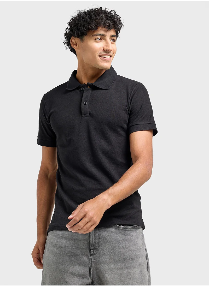 سفنتي فايف Essential Polo Shirt