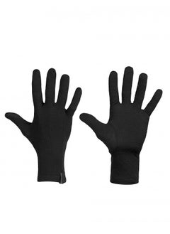 Icebreaker Merino 200 Oasis Merino Wool Glove Liners - Black - Large