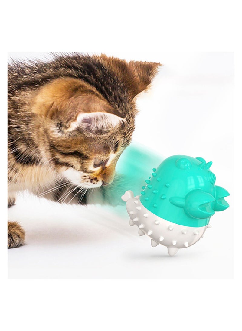 New Cat Toothbrush Automatic Funny Cat Ball Electric Cat Toy - Image 2