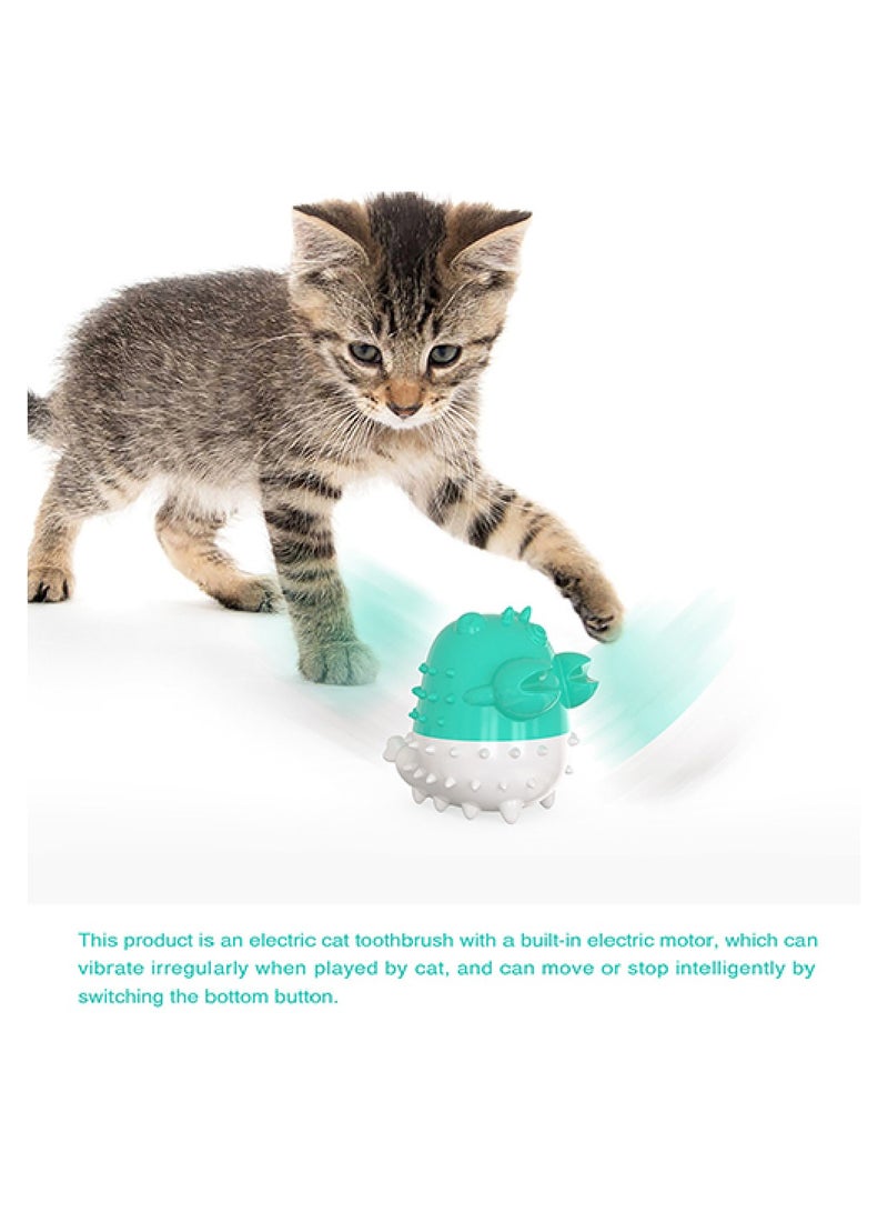 New Cat Toothbrush Automatic Funny Cat Ball Electric Cat Toy - Image 3