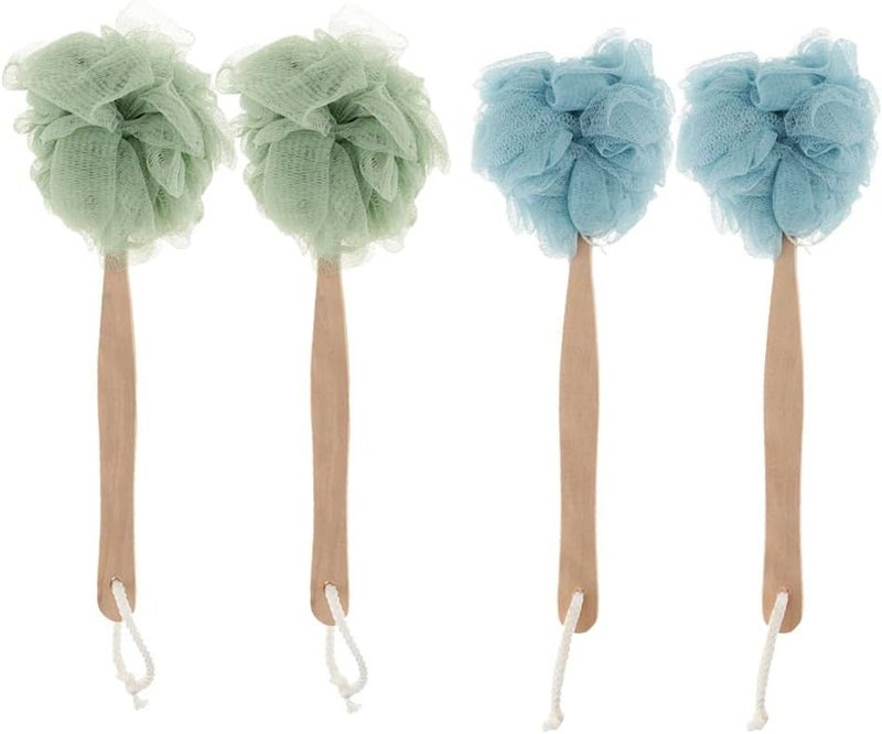 klarako4x Long Handled Exfoliating Bath & Shower Body - Image 1