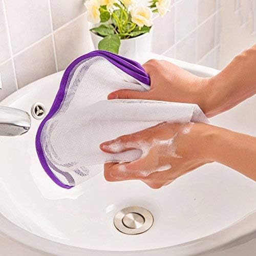 Alboss insulated Ironing Mesh for Clothes Delicate Garment Cloth GuardReusable Washable Size 40 cm x 60 cm Multicolour - Image 3