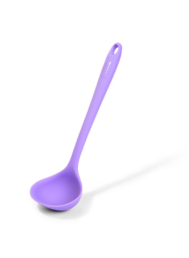 Fissman Soup Ladle Iris Series Silicone 29cm Purple - Image 1