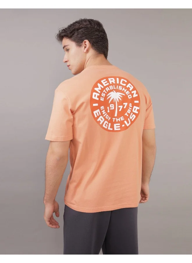American Eagle Logo Crew Neck T-Shirt