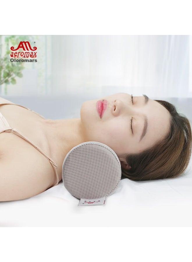 Aeromax Round Pillow, Cervical Pillow, Low Rebound Memory Foam Pillow Core, Round Cylindrical Pillow, Long Candy Neck Pillow - Image 3