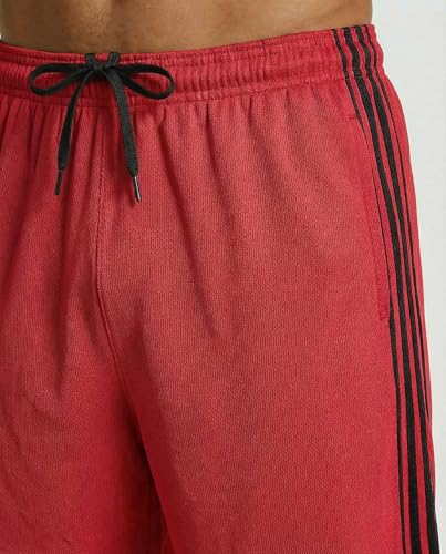 REALESSENTIALS Real Essentials 5 Pack: Men’s 9" Mesh Shorts – Athletic Gym, Workout, Basketball, Running, Casual Lounge Activewear Pockets, Set 5,XL - Image 5