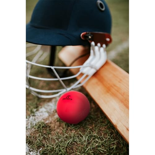 RATNA'S Synthetic Material Wind Ball 6 Pcs for Cricket, Soft Lightweight Balls with Realistic Colour Seam, for Kids 5+ Years, Multicolor - Image 4