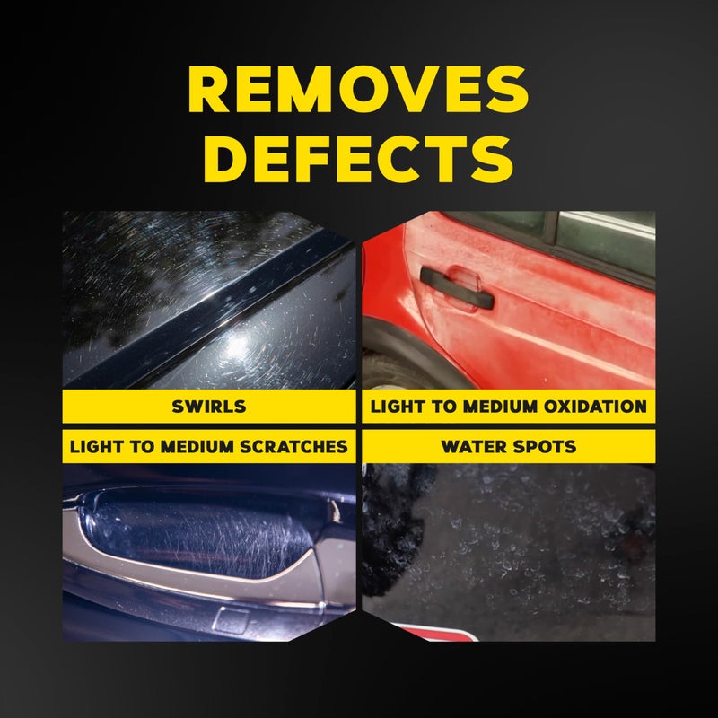 Meguiar's Professional So1o All-in-One M300 - SiO2-Based Formula Removes Paint Defects and Delivers Durable, Water-Beading Protection, Get Compounding, Polishing, and Protecting in One Step - 32oz - Image 3