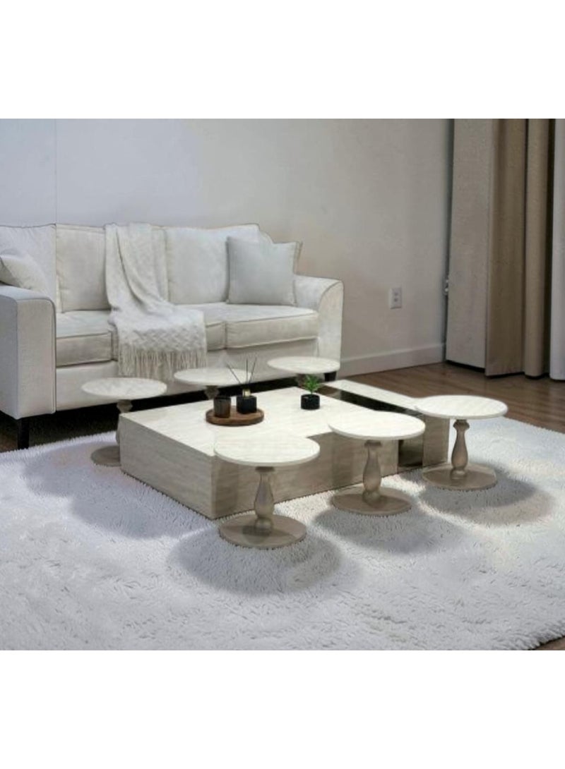 Coffee table set, suitable for a floor seating area