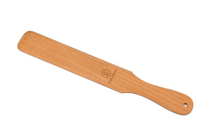KitchenCraft Craft Kitchen Crepe Spreader and Spatula Set - 4 Piece (Crepe Spatula 14" and 3.5", 5", 7" Crepe Spreaders) All Natural Beechwood and Finish - Comfortable Sizes Will Fit Any Crepe Pan - Made - Image 2