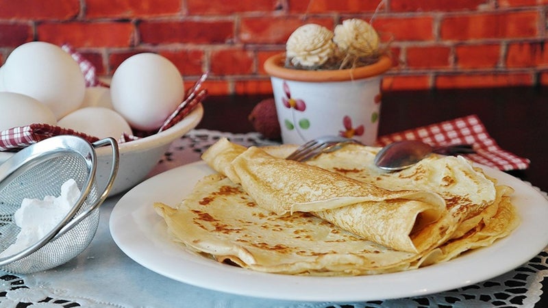 KitchenCraft Craft Kitchen Crepe Spreader and Spatula Set - 4 Piece (Crepe Spatula 14" and 3.5", 5", 7" Crepe Spreaders) All Natural Beechwood and Finish - Comfortable Sizes Will Fit Any Crepe Pan - Made - Image 4
