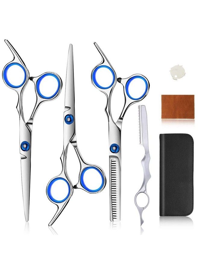 maycreate ® Scissors For Hair Cutting Kit Professional Hair Dressing Scissors Barber Salon With Storage Case Hair Cutting Thinning Scissors Full Set For Men Women Adult Kids  - Image 1