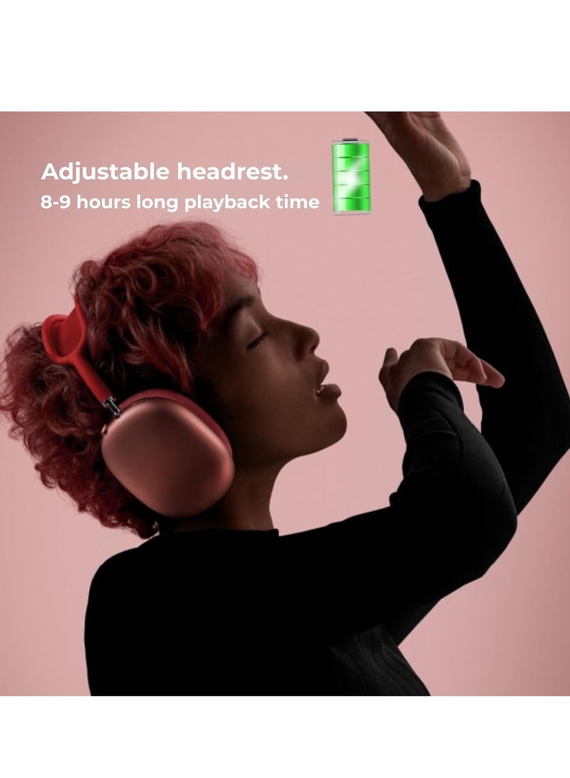 NEW P9 Wireless Bluetooth Headphones – Physical Noise Reduction Headset with Stereo Sound for Gaming, Phone, and PC (White) - Image 5