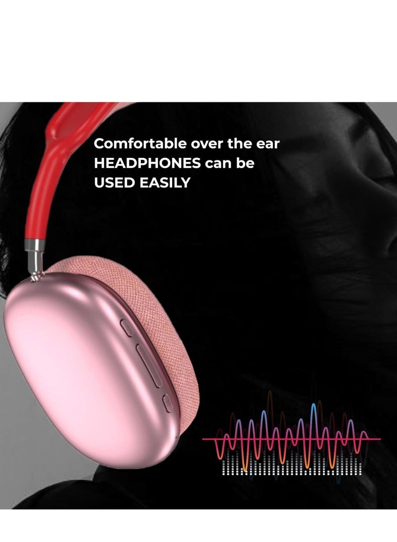 NEW P9 Wireless Bluetooth Headphones – Physical Noise Reduction Headset with Stereo Sound for Gaming, Phone, and PC (White) - Image 3