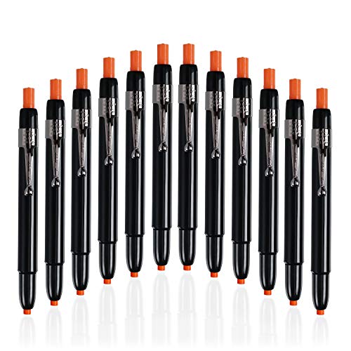 Listo 1620 - Box of 12 - China Markers/Grease Pencils/China Marking/Pencils/Wax Pencils - Made in USA (Orange) - Image 1