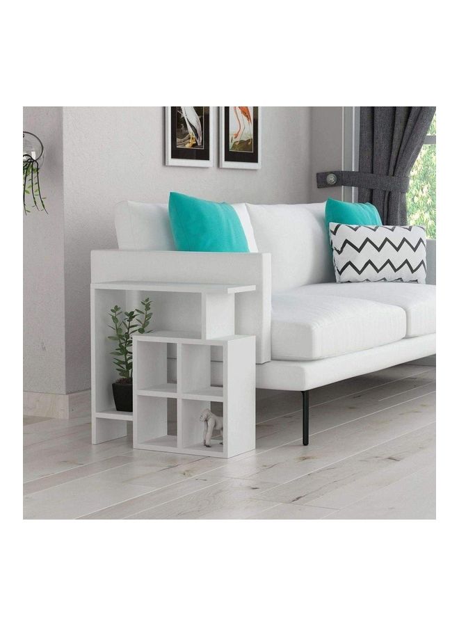 Retro Consists Of 7 Divided Shelves White - Image 2