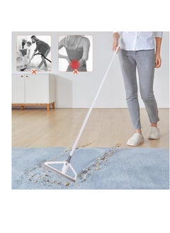 Excefore Rubber Squeegee Broom, Multifunction Magic Broom, Scraping Silicone Broom Sweeper, Silicone Broom for Floor Cleaning, with Mop Clip, for Kitchen Bathroom Shower Tile Marble Window Cleaning (Grey)  - Image 5