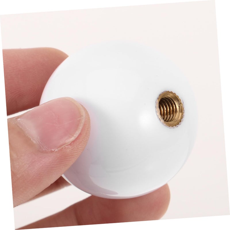 White Replacement Joystick For Computer Game Simulation Easy Install Compatible Various Controllers - Image 4