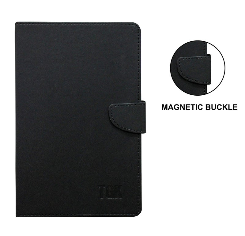 TGK Leather Flip Stand Cover with TPU Back Case for Lenovo Tab E7 Tb-7104I Tablet 7 inch - Black - Image 4