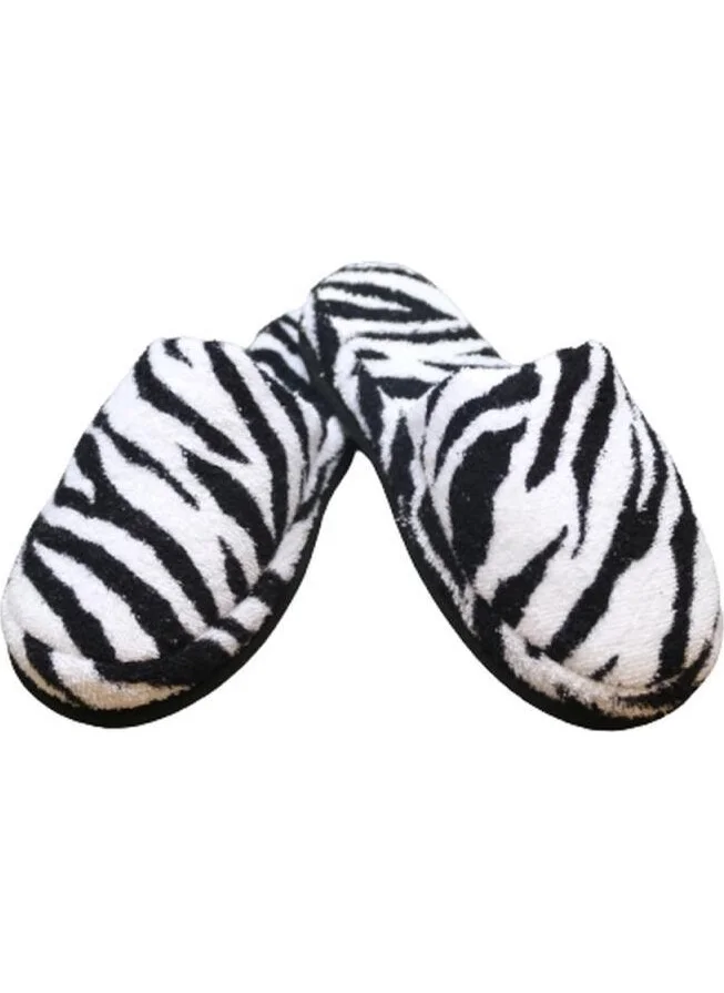 Ender Home Printed Slippers Towel Bathroom Home Hotel Slippers Non-slip soleclosed nose