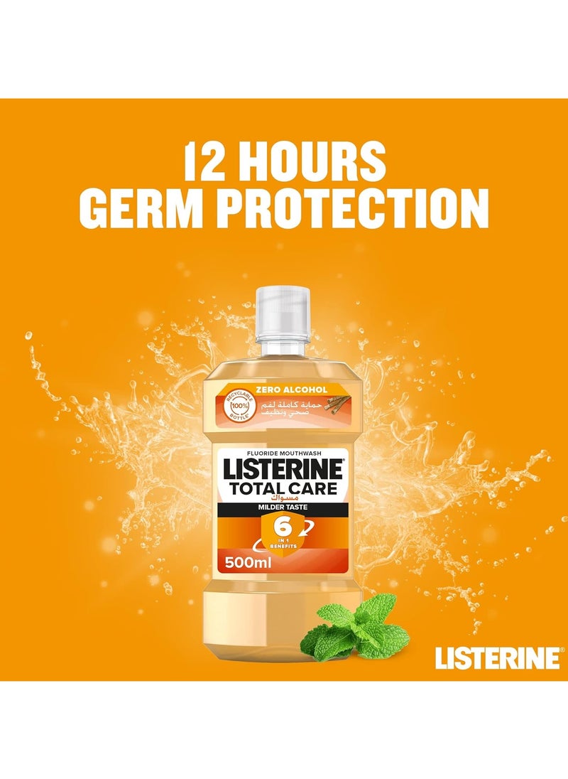 Listerine Listerine Mouthwash Mild Taste Miswak 500 ml  - Image 2