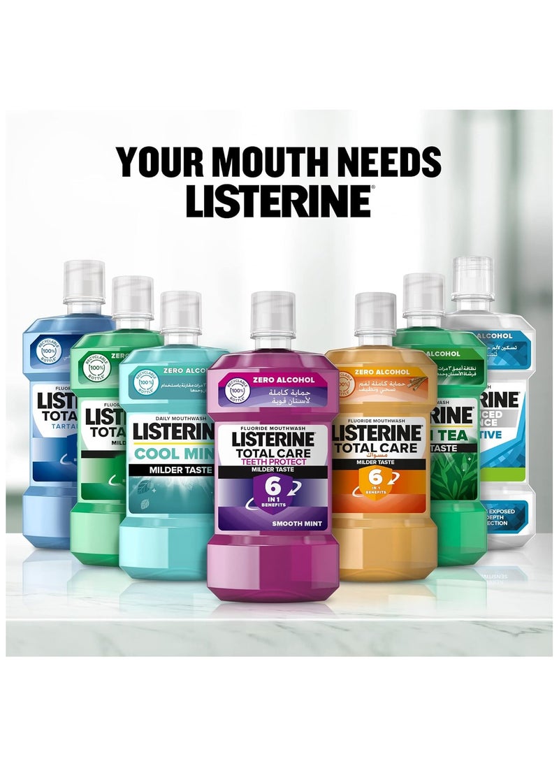Listerine Listerine Mouthwash Mild Taste Miswak 500 ml  - Image 5